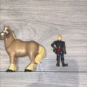 Kristoff and reindeer